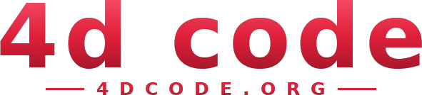 4d code logo